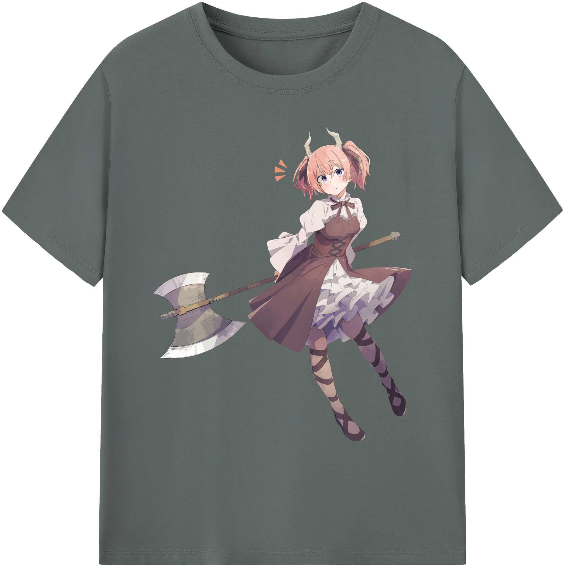 （画像用） 葬送のフリーレン Frieren 綿100％ メンズ半袖Tシャツ｜肌触りやわらか＆通気性